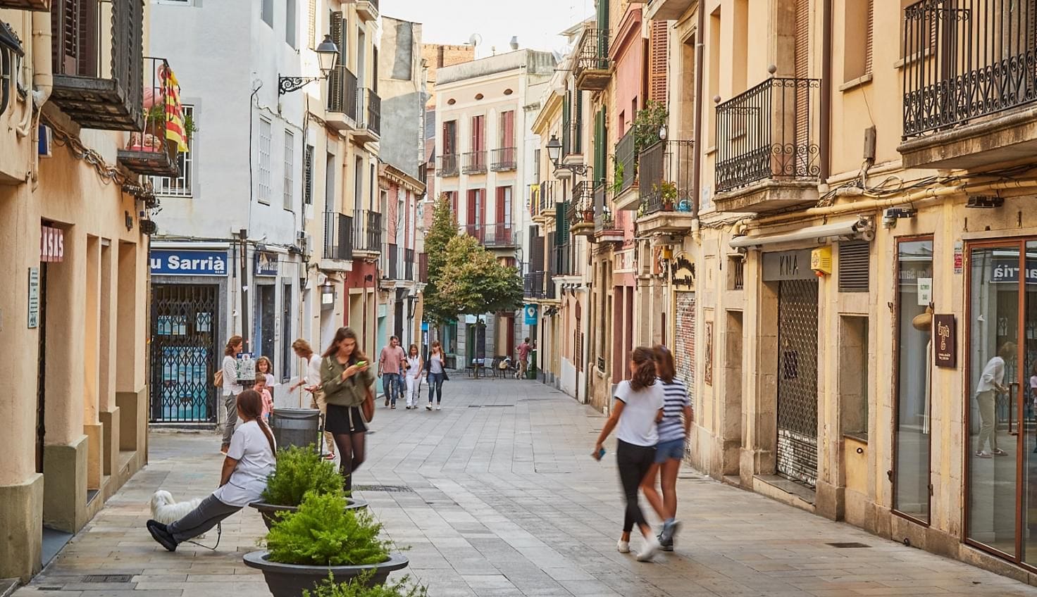 Leafy upper-district family neighbourhood in Barcelona popular with relocating families