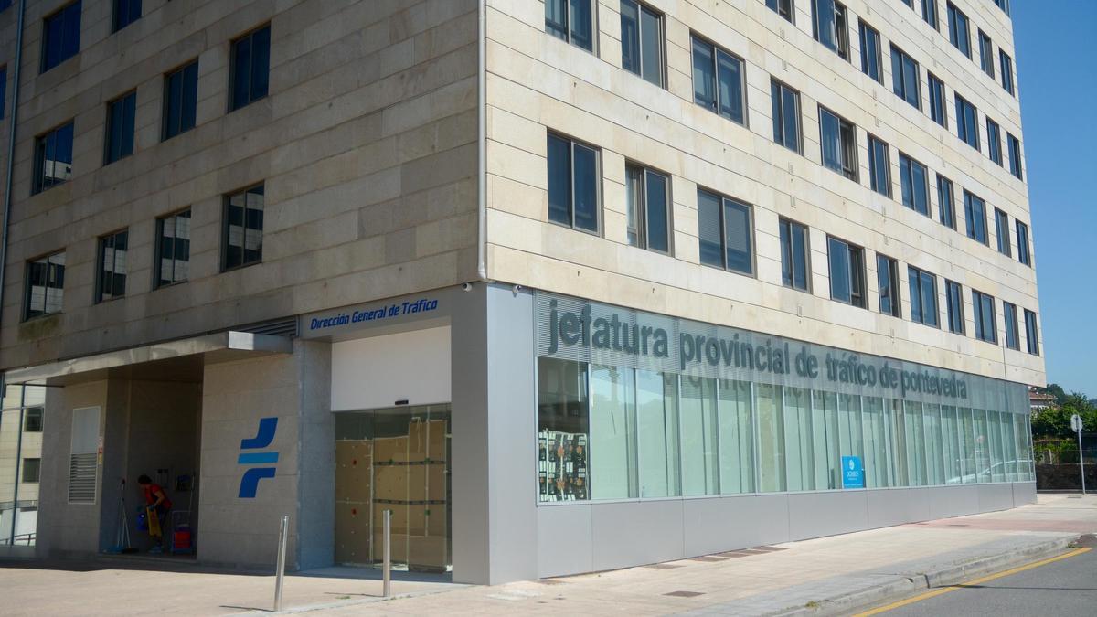 DGT provincial traffic office in Spain where the driving licence exchange is processed