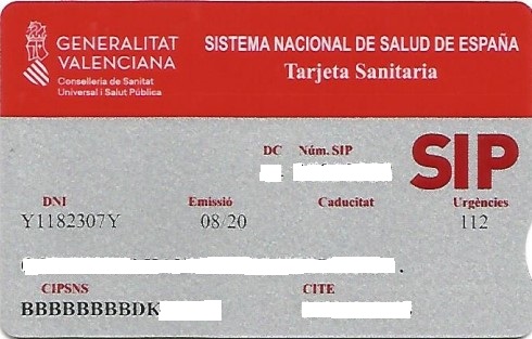 Health insurance policy documents required for a Spanish Digital Nomad Visa application